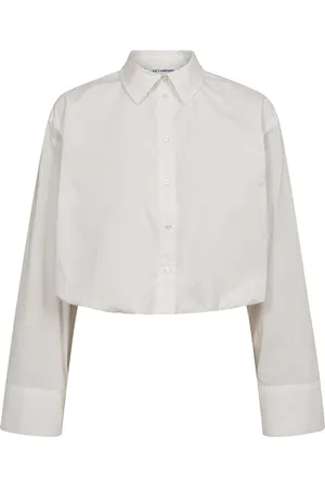 Co`Couture Dandycc balloon shirt white