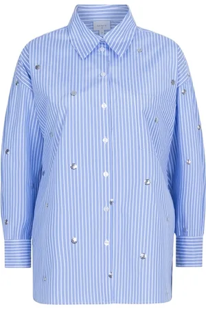 Dante 6 D6 que oversized stripe shirt