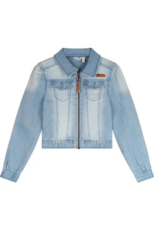 NoNo Zomer spijkerjas meisjes rits donna
