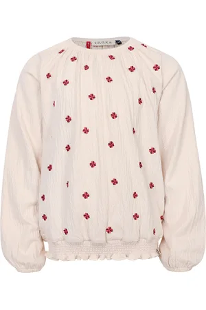 LOOXS Revolution Zomer top meisjes jersey embroidery milkshake