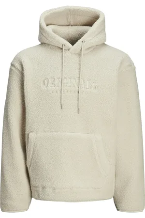 JACK & JONES Heren teddy hoodie jorfrederiksberg