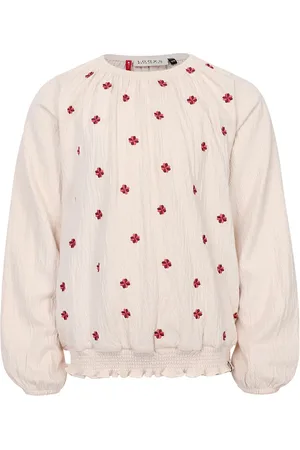 LOOXS Revolution Zomer top meisjes jersey embroidery milkshake