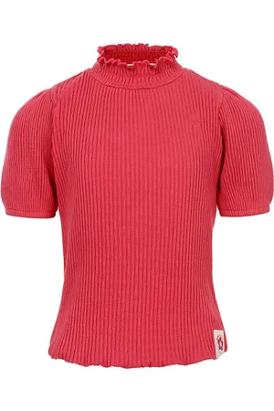LOOXS Revolution Zomer top meisjes s/s fancy kraag punch