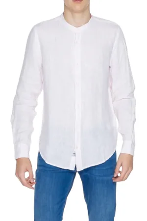 Blauer Shirt heren
