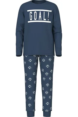 NAME IT Jongens pyjama set nkmnightset football