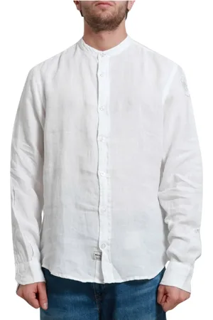 Blauer Shirt heren