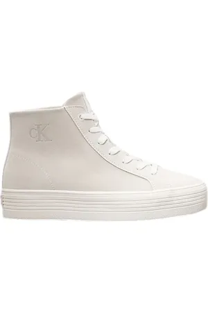 Calvin Klein High top suède plateau sneakers