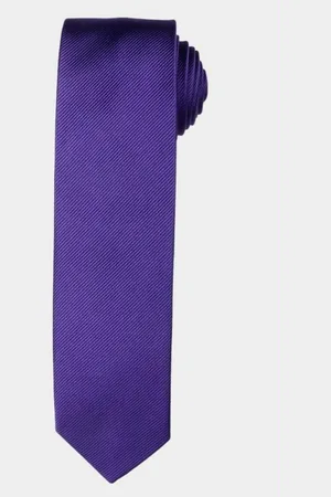 Michaelis Stropdas tie silk woven purple pnba00010o/r