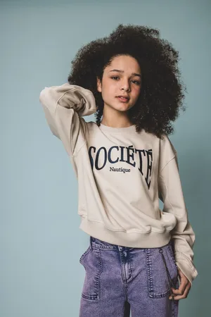 LOOXS Revolution Sweater dusty voor meisjes in de kleur