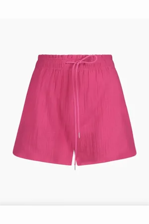 ANOTHER LABEL Indigo shorts hot pink