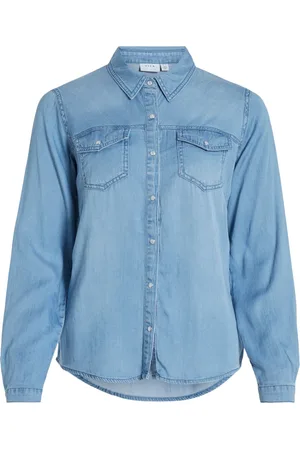 VILA 14033008 vibista denim shirt-noos
