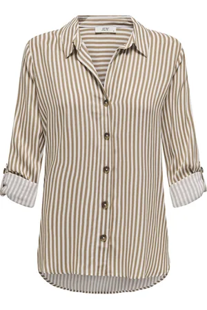 JACQUELINE DE YONG Jdylaurel life ls shirt wvn dia dessin