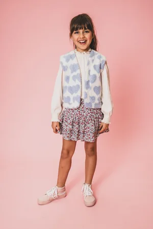 LOOXS Revolution Wijd rokje wildflower voor meisjes in de kleur