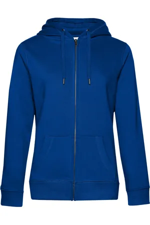 B and C Dames queen hoodie met rits