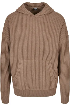 Urban classics Heren gebreide hoodie
