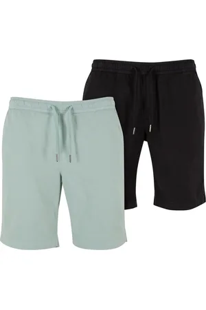 Urban classics Heren twill stretch shorts (set van 2)