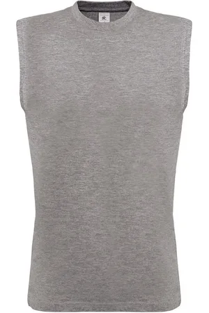 B and C Heren exact move mouwloos t-shirt
