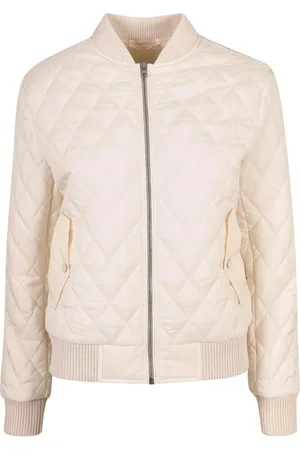 Urban classics Dames diamond nylon gewatteerd jasje