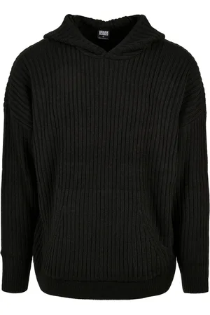 Urban classics Heren gebreide hoodie