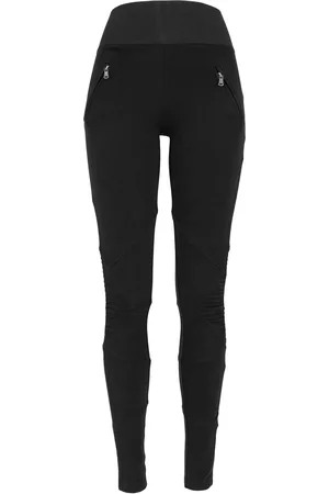 Urban classics Dames interlock legging met hoge taille