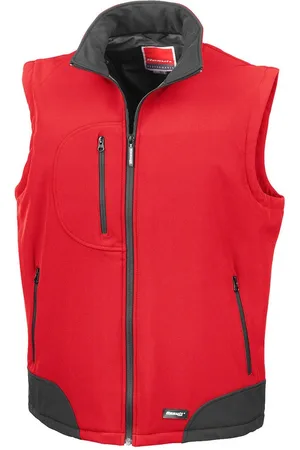Result Heren softshell gilet