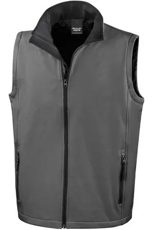 Result Herenbedrukbare softshell-bodywarmer
