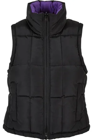 Urban classics Dames omkeerbaar gewatteerd gilet