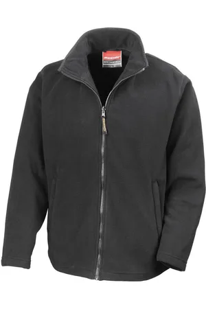 Result Heren hoogwaardig microfleece horizon douchebestendig ademend jasje