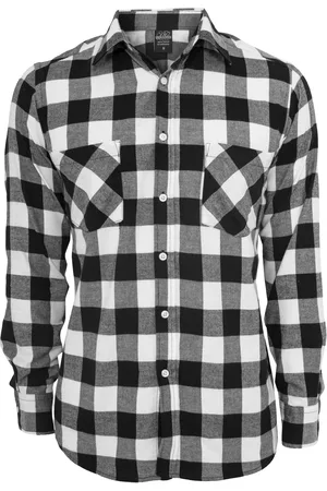 Urban classics Heren geruit flannel shirt