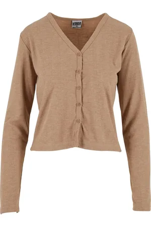 Urban classics Dames geribd vest