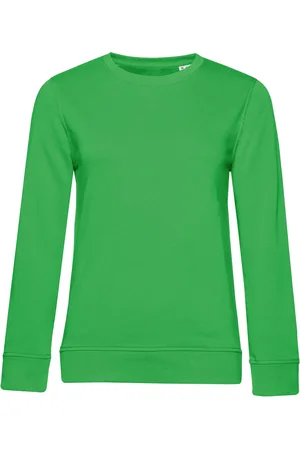 B and C Dames organic inspire crew hals sweatshirt