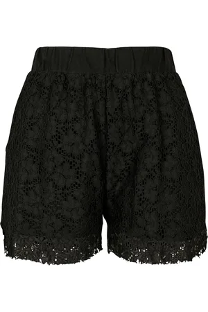 Urban classics Dames kanten korte broek