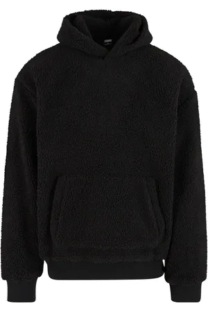 Urban classics Heren teddy fleece oversized hoodie