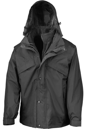 Result Heren 3 in 1 ritssluiting en clip stormdri waterdicht windproof jasje