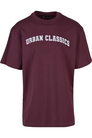 Urban classics Heren college logo lang t-shirt