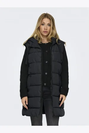ONLY Clair puffer hood waistcoat otw 15332823