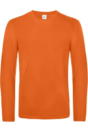 B and C Heren #e190 t-shirt met lange mouwen