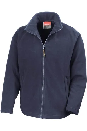 Result Heren hoogwaardig microfleece horizon douchebestendig ademend jasje