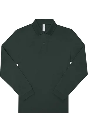 B and C Heren my polo 180 poloshirt met lange mouwen