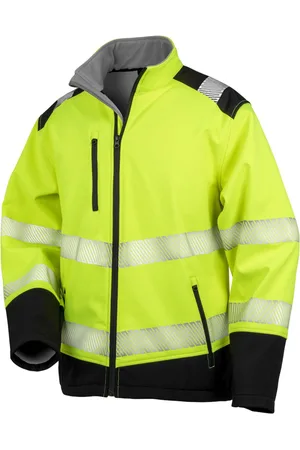 Result Unisex ripstop veiligheidsshell jas voor volwassenen