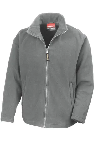 Result Heren hoogwaardig microfleece horizon douchebestendig ademend jasje