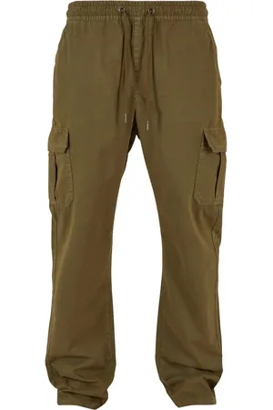 Urban classics Katoenen cargo broek heren