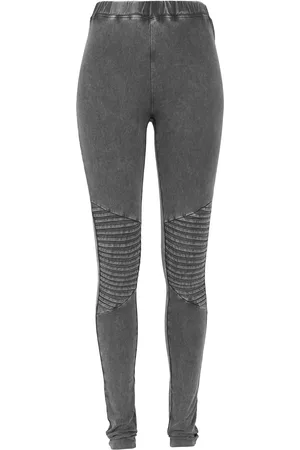 Urban classics Dames jersey denim look legging