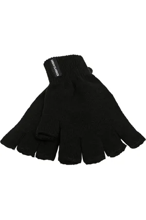 Urban classics Dames halve vinger handschoenen (set van 2)