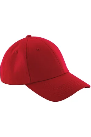 Beechfield Unisex authentieke 6 paneel honkbalpet