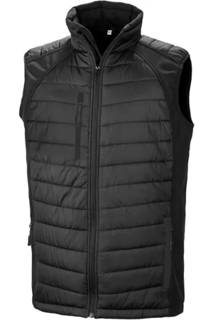 Result Gewatteerd heren compass softshell gilet