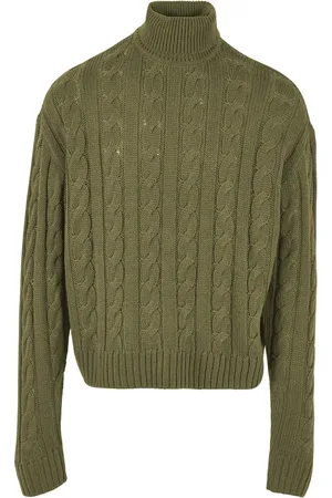 Urban classics Heren roll neck boxy trui
