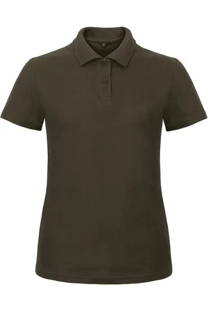 B and C Dames id.001 piqué poloshirt