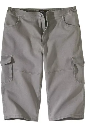 Atlas For Men Heren denim cropped cargo broek