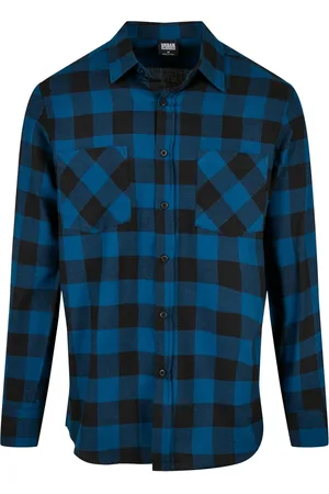 Urban classics Heren geruit flannel shirt